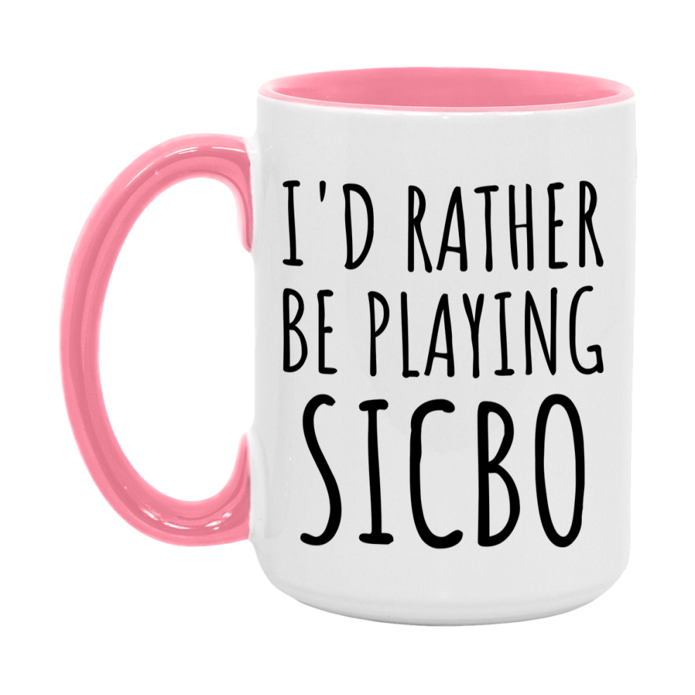 Casino Mug For Sicbo Players, Funny Sicbo Coffee Mug, 11Oz Or 15Oz Novelty Mug