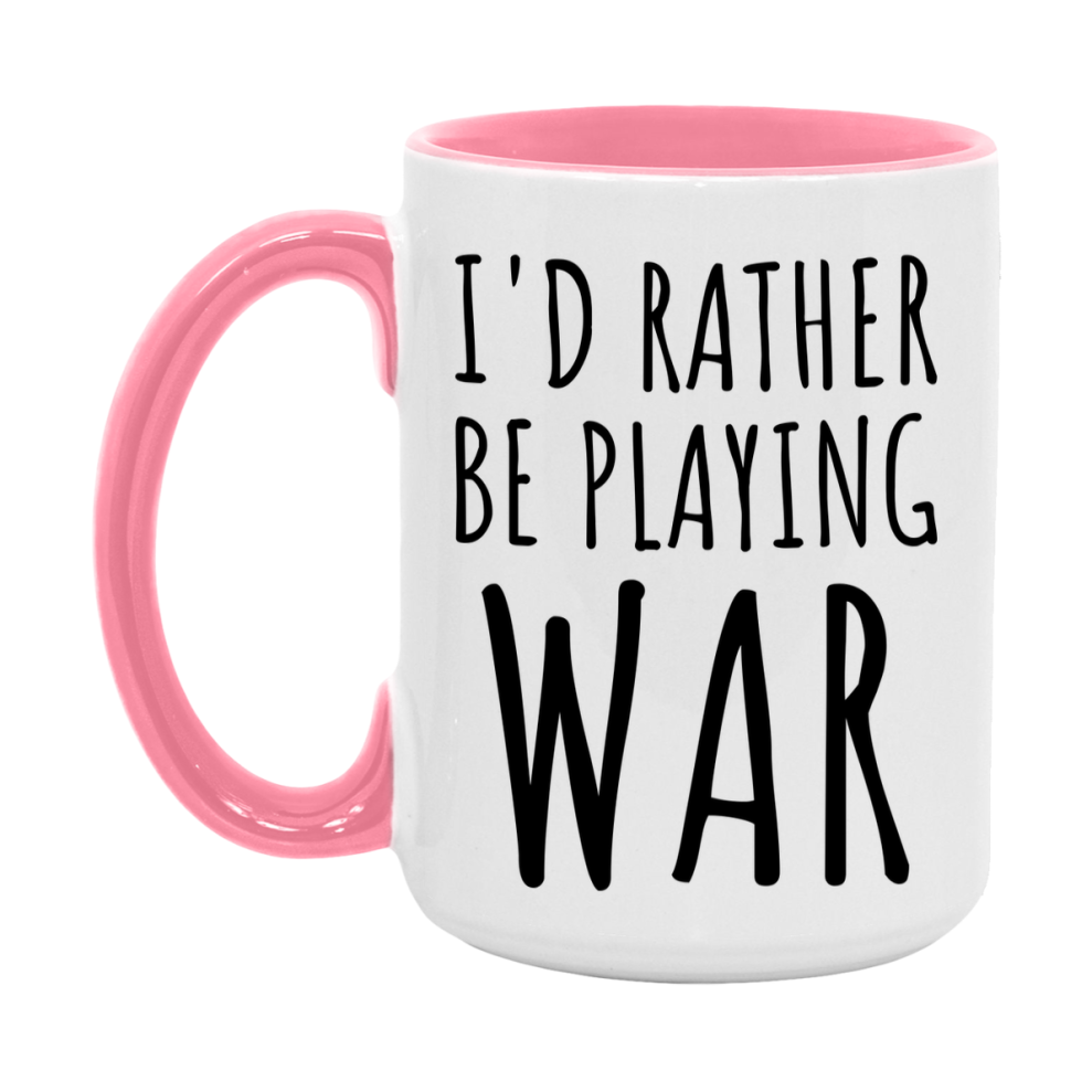Casino Mug For War Players, Funny War Coffee Mug, 11Oz Or 15Oz Novelty Mug