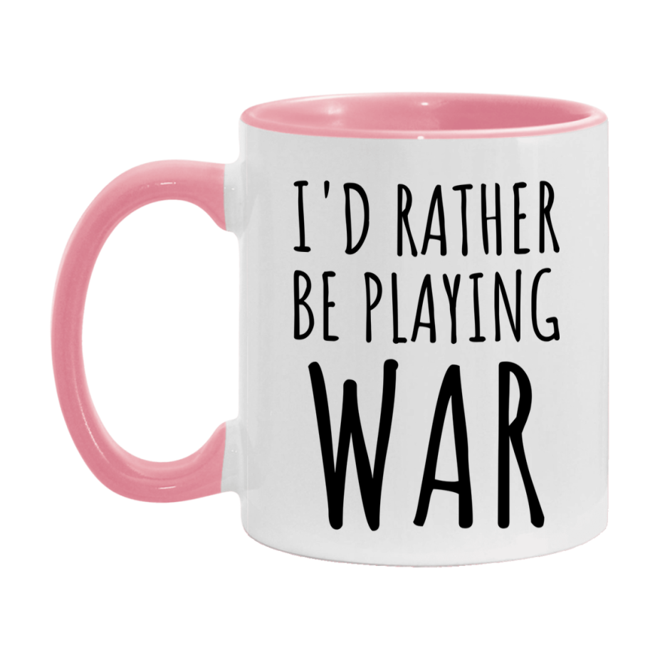 Casino Mug For War Players, Funny War Coffee Mug, 11Oz Or 15Oz Novelty Mug