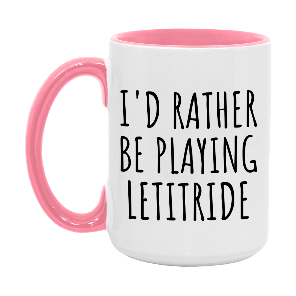 Casino Mug For Letitride Players, Funny Letitride Coffee Mug, 11Oz Or 15Oz Novelty Mug