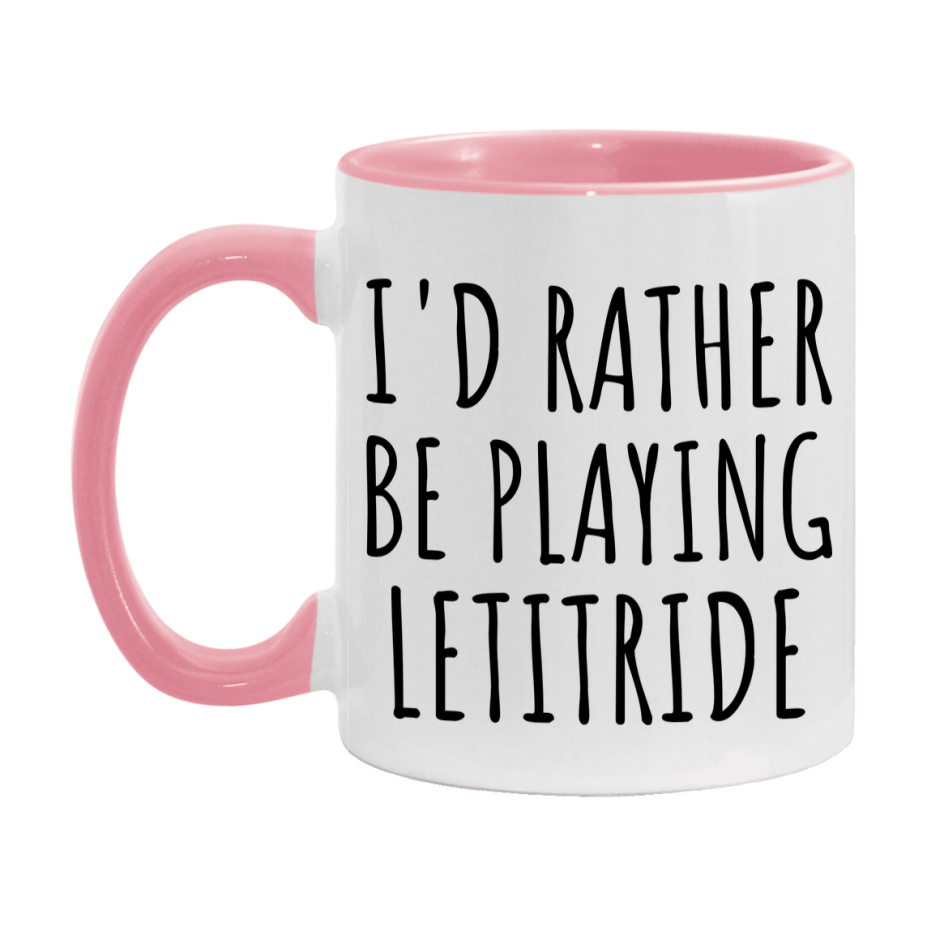 Casino Mug For Letitride Players, Funny Letitride Coffee Mug, 11Oz Or 15Oz Novelty Mug