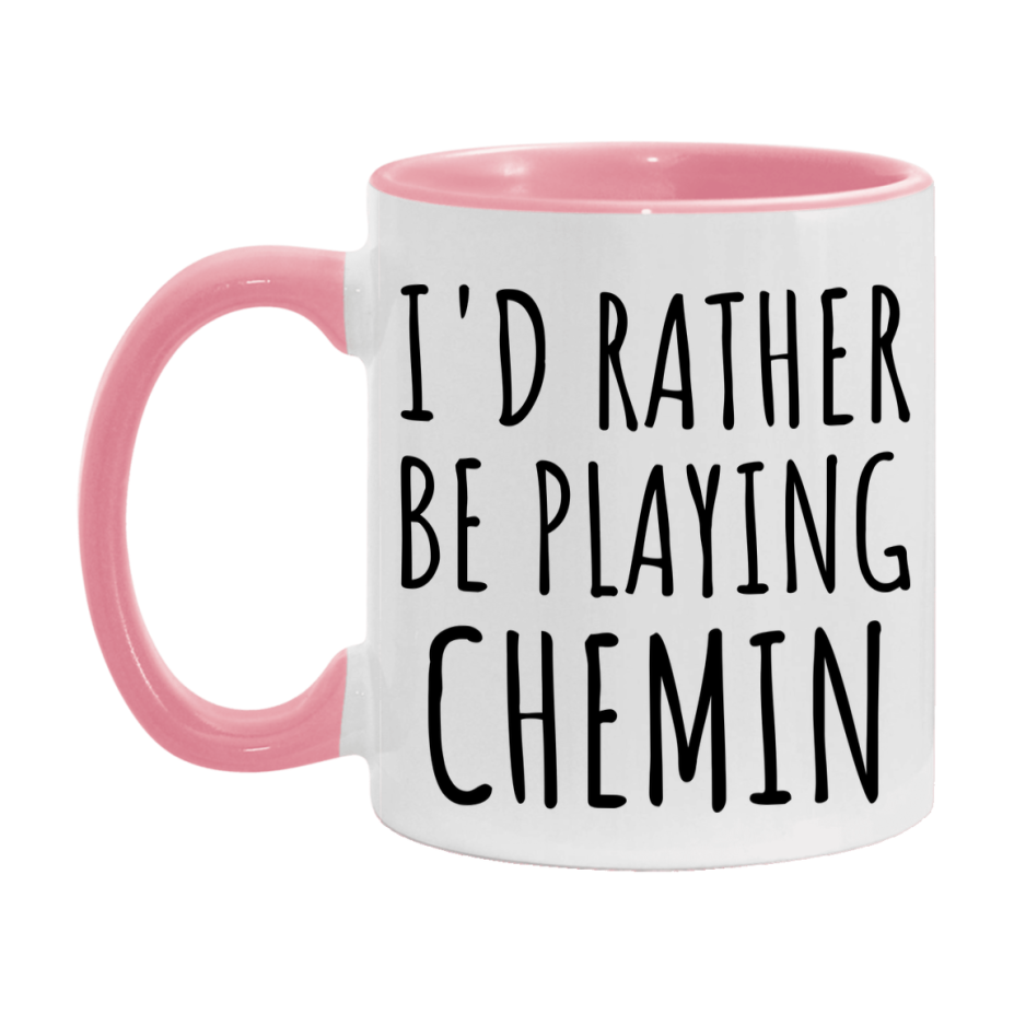 Casino Mug For Chemin Players, Funny Chemin Coffee Mug, 11Oz Or 15Oz Novelty Mug
