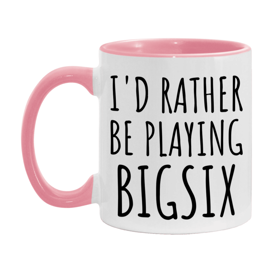 Casino Mug For Bigsix Players, Funny Bigsix Coffee Mug, 11Oz Or 15Oz Novelty Mug