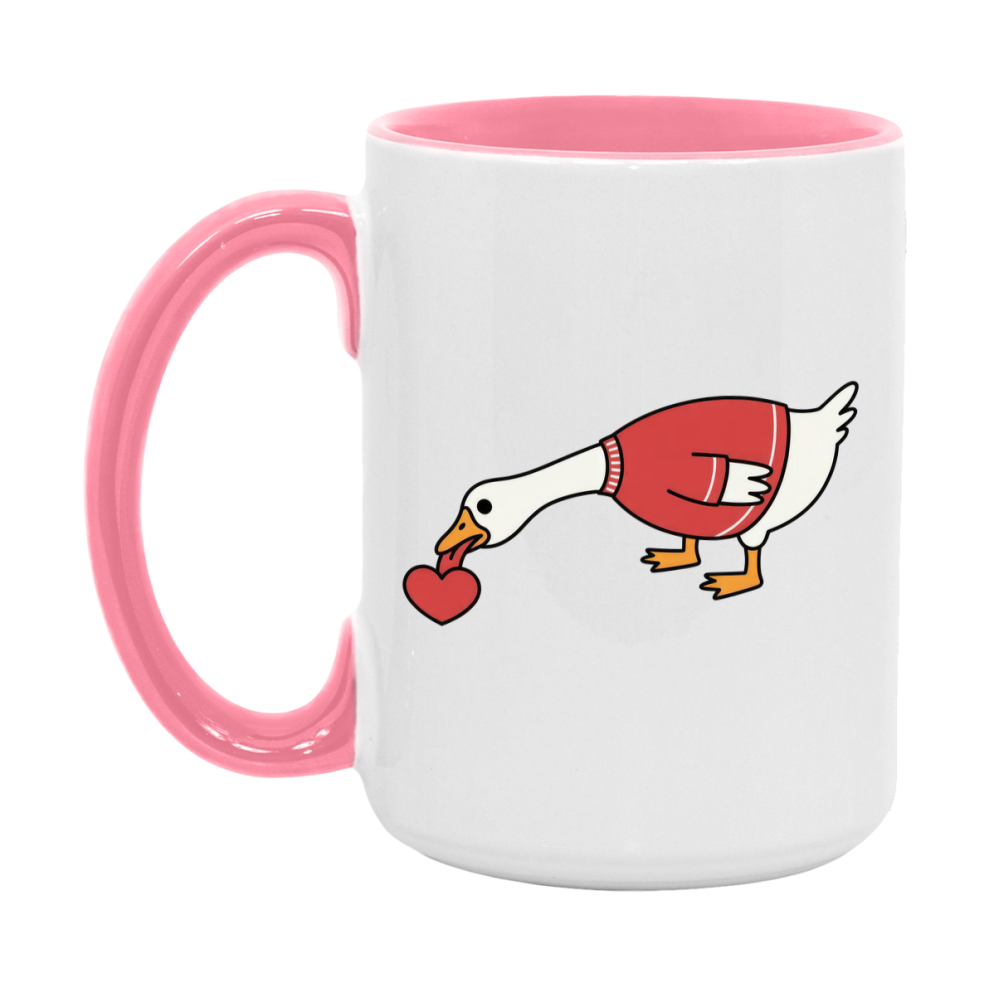 Silly Goose Mug, Silly Goose Valentine Mug, 11Oz Or 15Oz Ceramic Coffee Mug