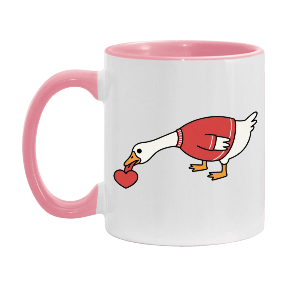 Silly Goose Mug, Silly Goose Valentine Mug, 11Oz Or 15Oz Ceramic Coffee Mug