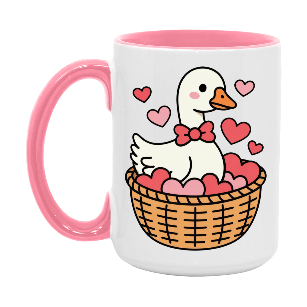 Silly Goose Mug, Silly Goose Valentine Mug, 11Oz Or 15Oz Ceramic Coffee Mug