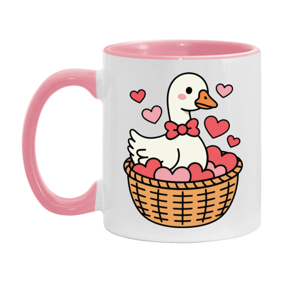 Silly Goose Mug, Silly Goose Valentine Mug, 11Oz Or 15Oz Ceramic Coffee Mug