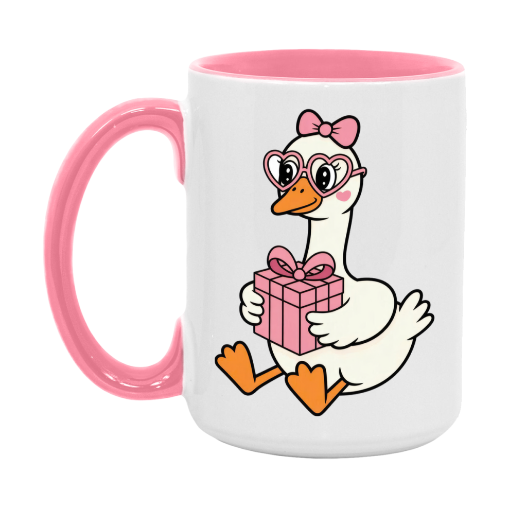 Silly Goose Mug, Silly Goose Valentine Mug, 11Oz Or 15Oz Ceramic Coffee Mug