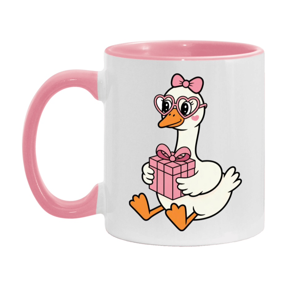 Silly Goose Mug, Silly Goose Valentine Mug, 11Oz Or 15Oz Ceramic Coffee Mug
