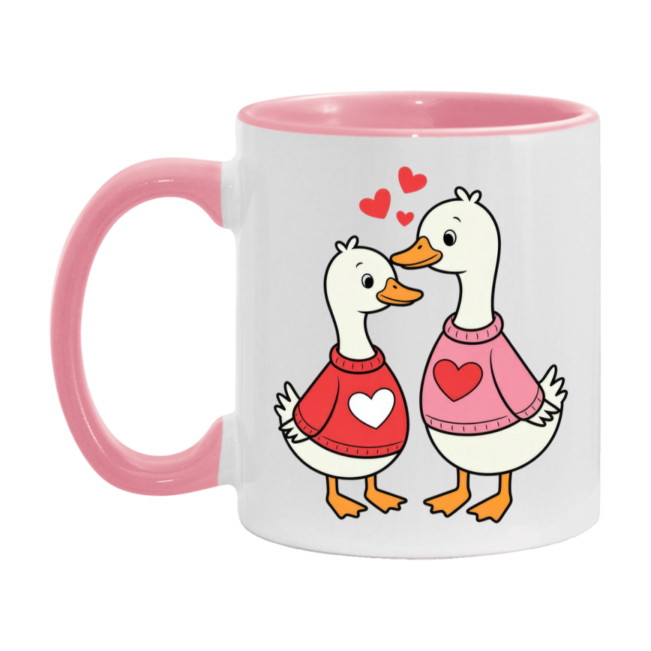 Silly Goose Mug, Silly Goose Valentine Mug, 11Oz Or 15Oz Ceramic Coffee Mug