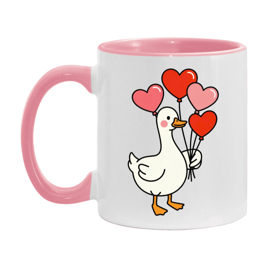 Silly Goose Mug, Silly Goose Valentine Mug, 11Oz Or 15Oz Ceramic Coffee Mug