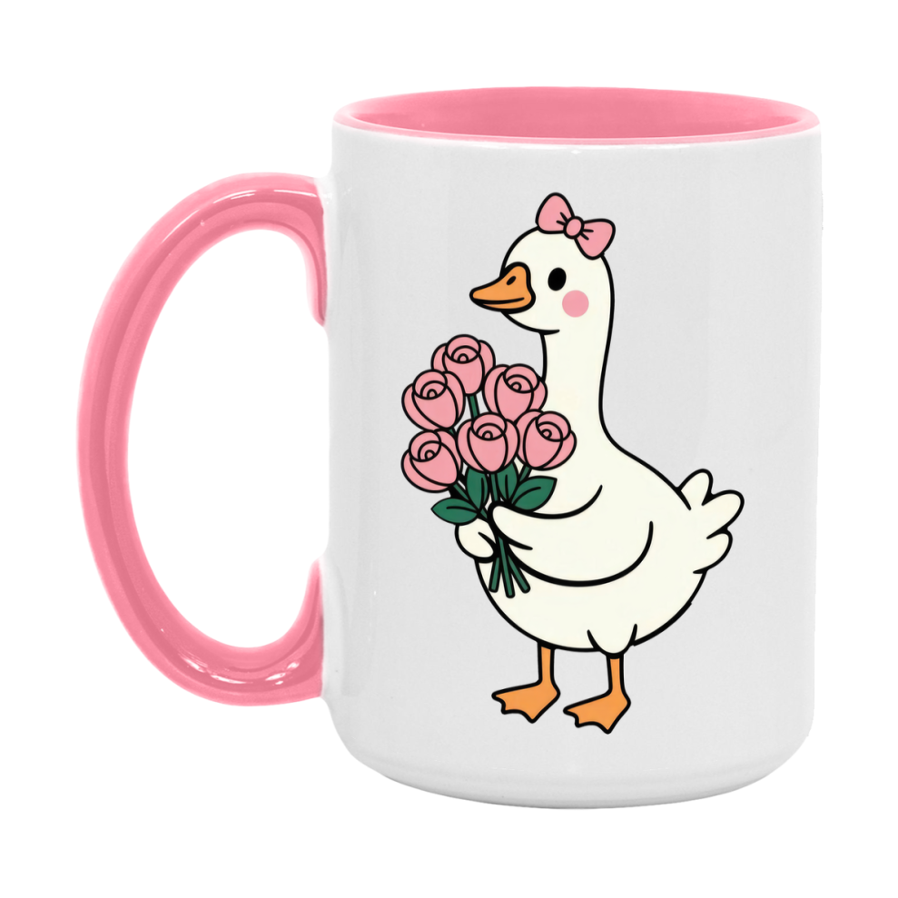 Silly Goose Mug, Silly Goose Valentine Mug, 11Oz Or 15Oz Ceramic Coffee Mug