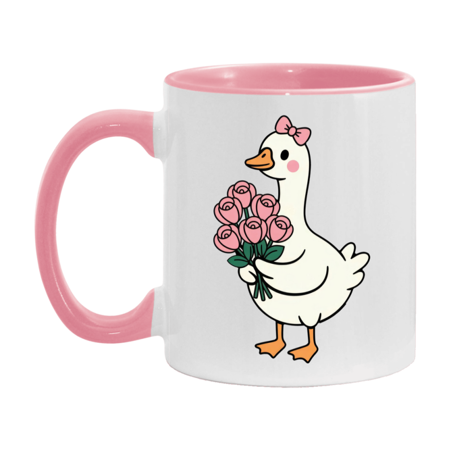 Silly Goose Mug, Silly Goose Valentine Mug, 11Oz Or 15Oz Ceramic Coffee Mug