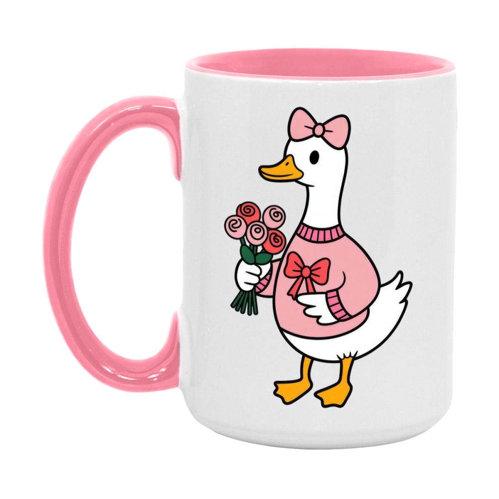 Silly Goose Mug, Silly Goose Valentine Mug, 11Oz Or 15Oz Ceramic Coffee Mug
