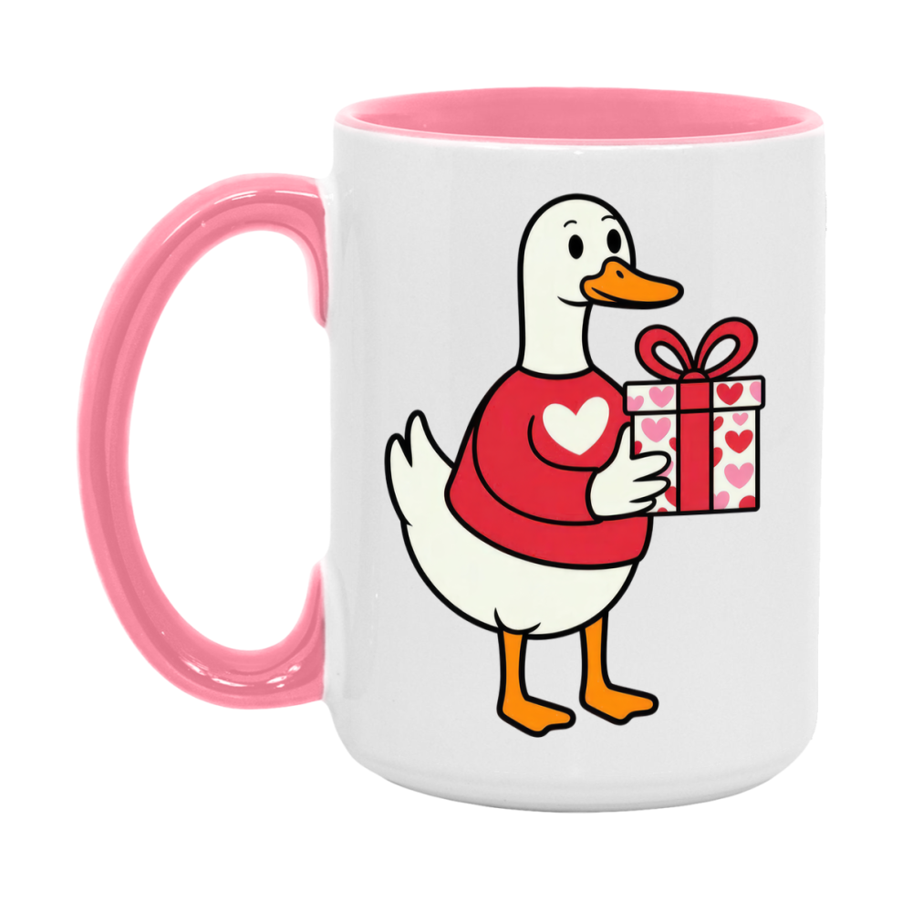 Silly Goose Mug, Silly Goose Valentine Mug, 11Oz Or 15Oz Ceramic Coffee Mug