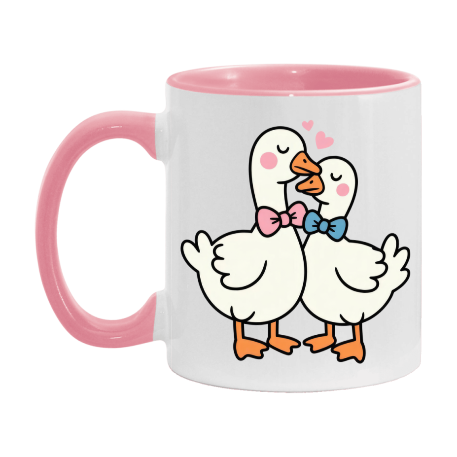 Silly Goose Mug, Silly Goose Valentine Mug, 11Oz Or 15Oz Ceramic Coffee Mug