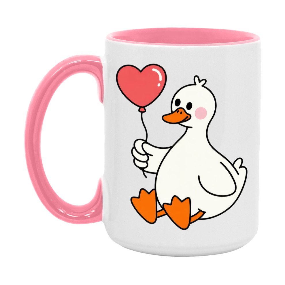 Silly Goose Mug, Silly Goose Valentine Mug, 11Oz Or 15Oz Ceramic Coffee Mug