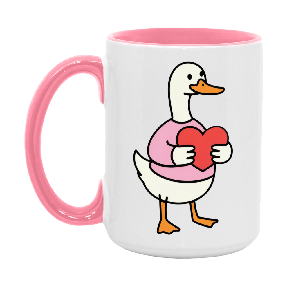 Silly Goose Mug, Silly Goose Valentine Mug, 11Oz Or 15Oz Ceramic Coffee Mug