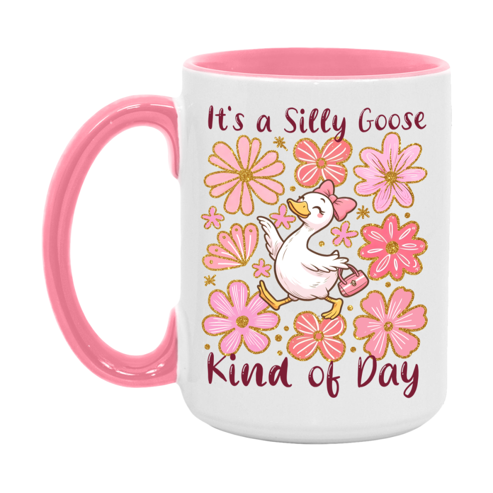 Silly Goose Mug, Funny Goose Coffee Mug, 11Oz Or 15Oz Ceramic Cup