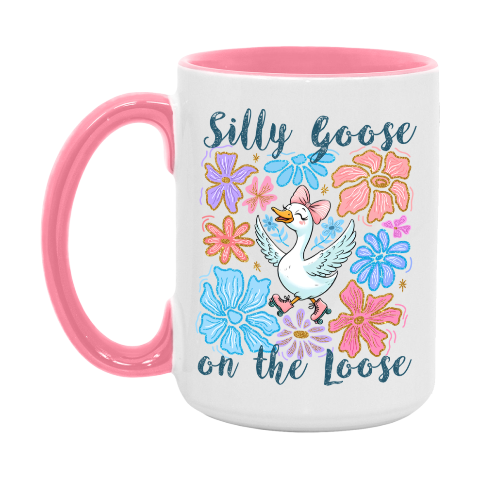 Silly Goose Mug, Funny Goose Coffee Mug, 11Oz Or 15Oz Ceramic Cup