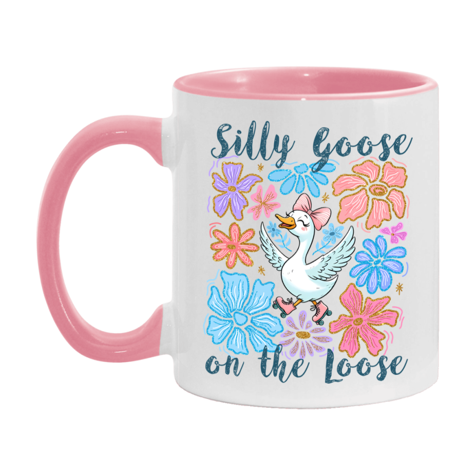Silly Goose Mug, Funny Goose Coffee Mug, 11Oz Or 15Oz Ceramic Cup