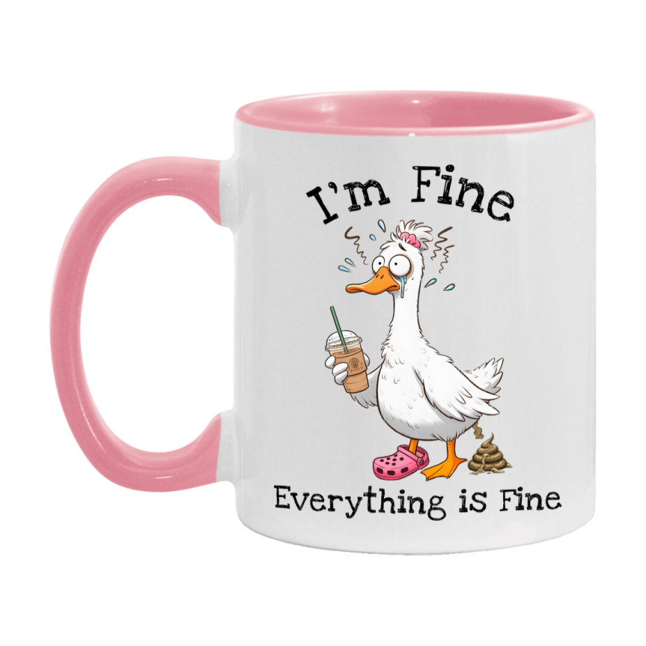 Silly Goose Mug, Funny Goose Coffee Mug, 11Oz Or 15Oz Ceramic Cup