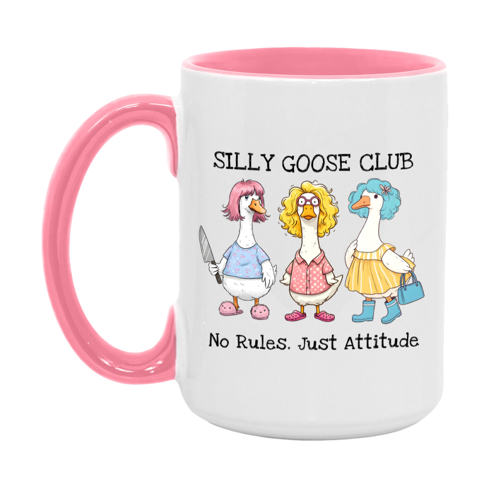 Silly Goose Mug, Funny Goose Coffee Mug, 11Oz Or 15Oz Ceramic Cup