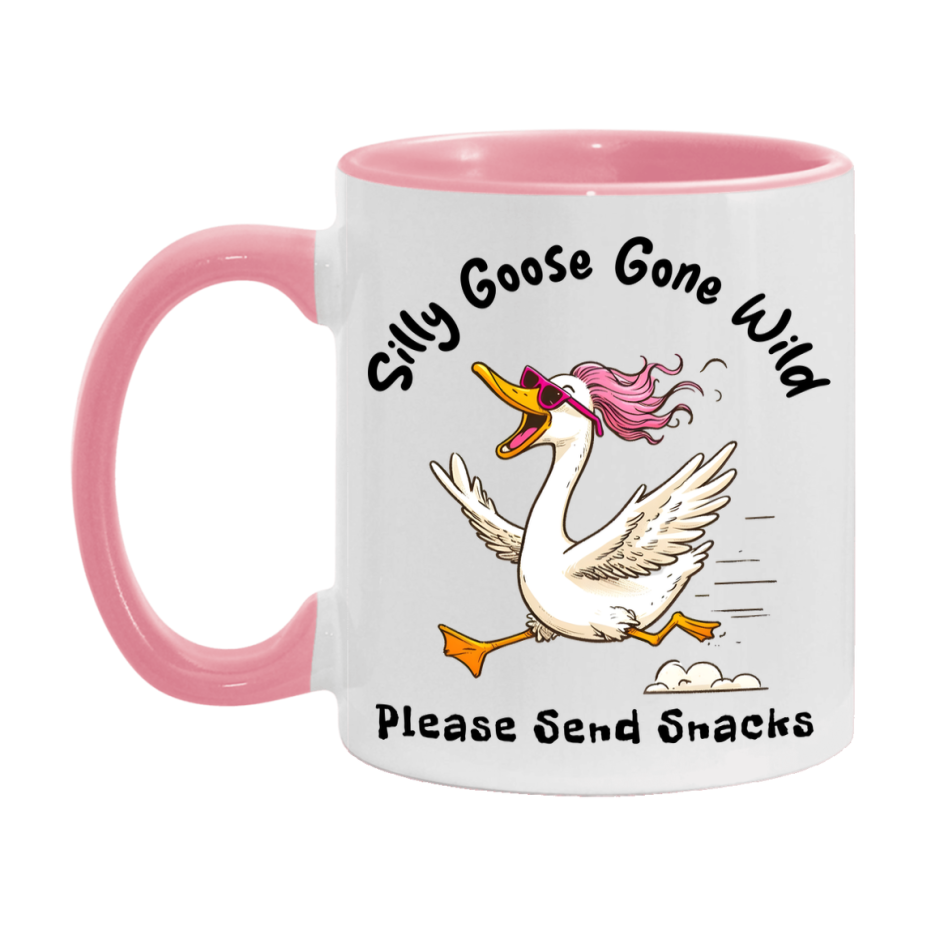 Silly Goose Mug, Funny Goose Coffee Mug, 11Oz Or 15Oz Ceramic Cup