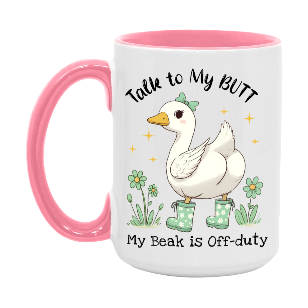 Silly Goose Mug, Funny Goose Coffee Mug, 11Oz Or 15Oz Ceramic Cup