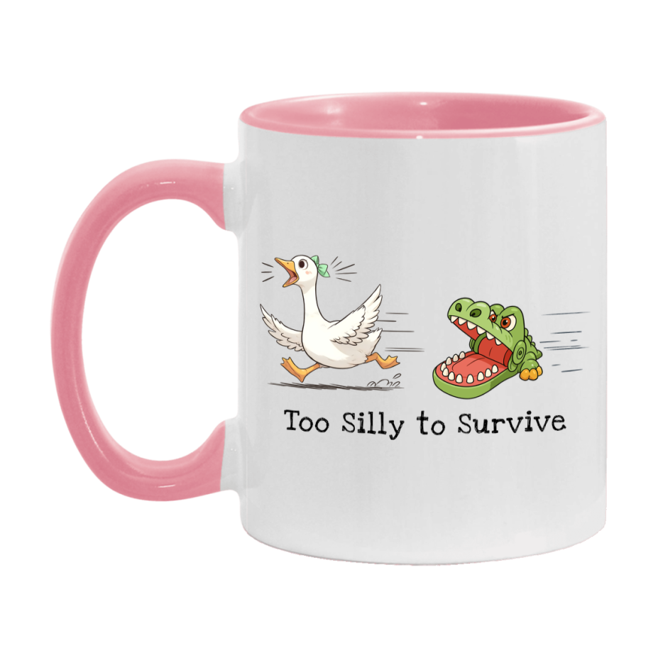 Silly Goose Mug, Funny Goose Coffee Mug, 11Oz Or 15Oz Ceramic Cup