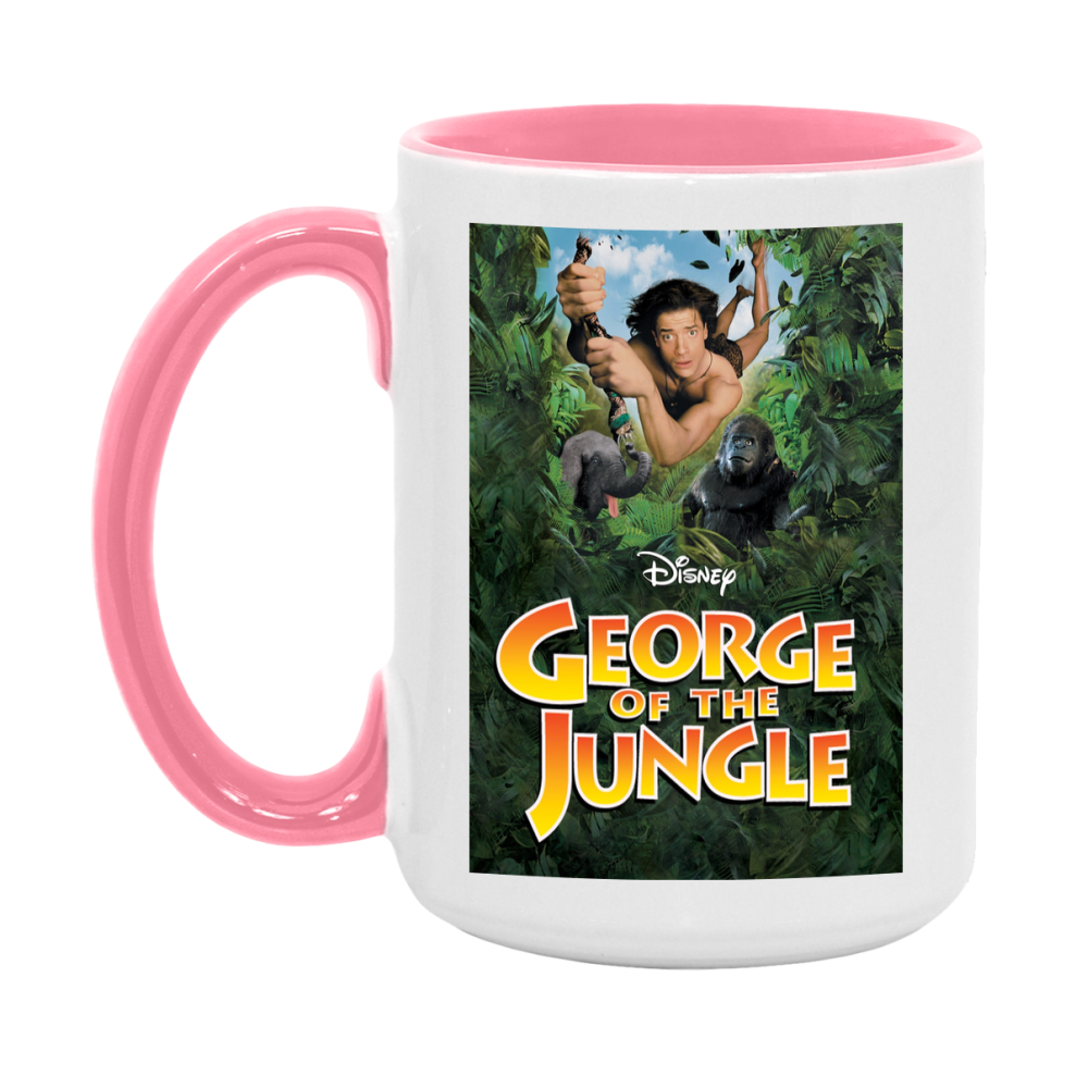 90S Movie Mug George Of The Jungle (1997