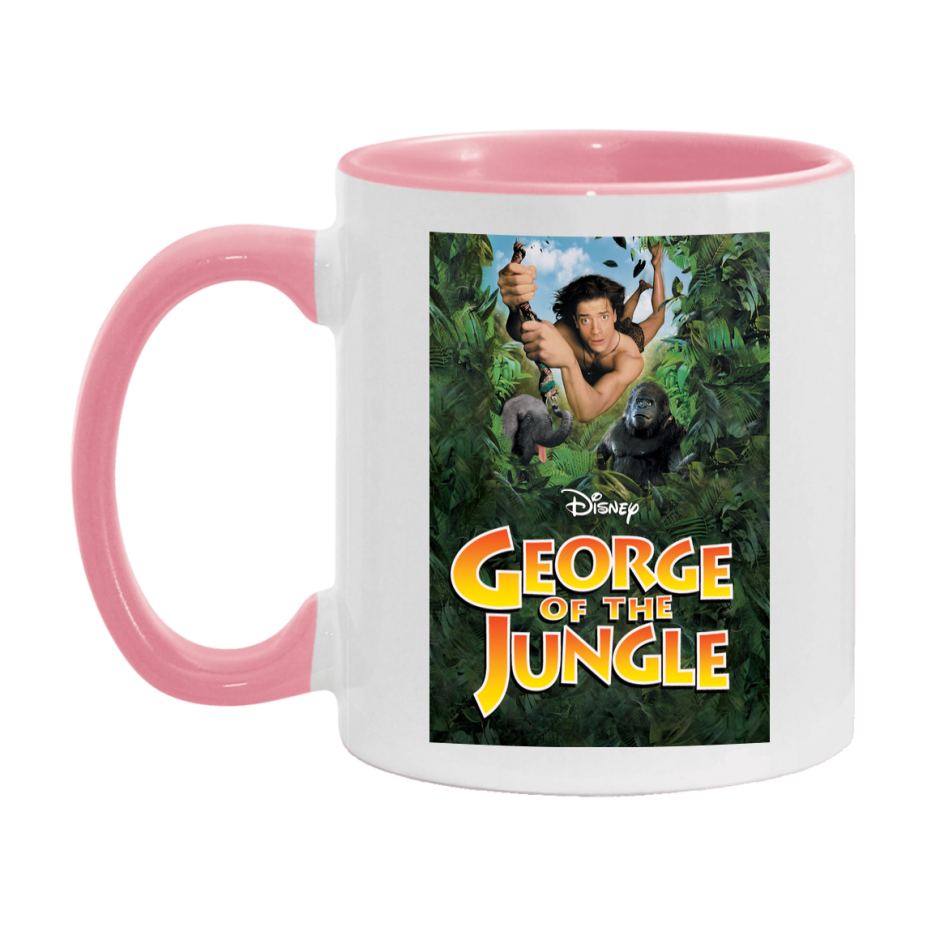 90S Movie Mug George Of The Jungle (1997