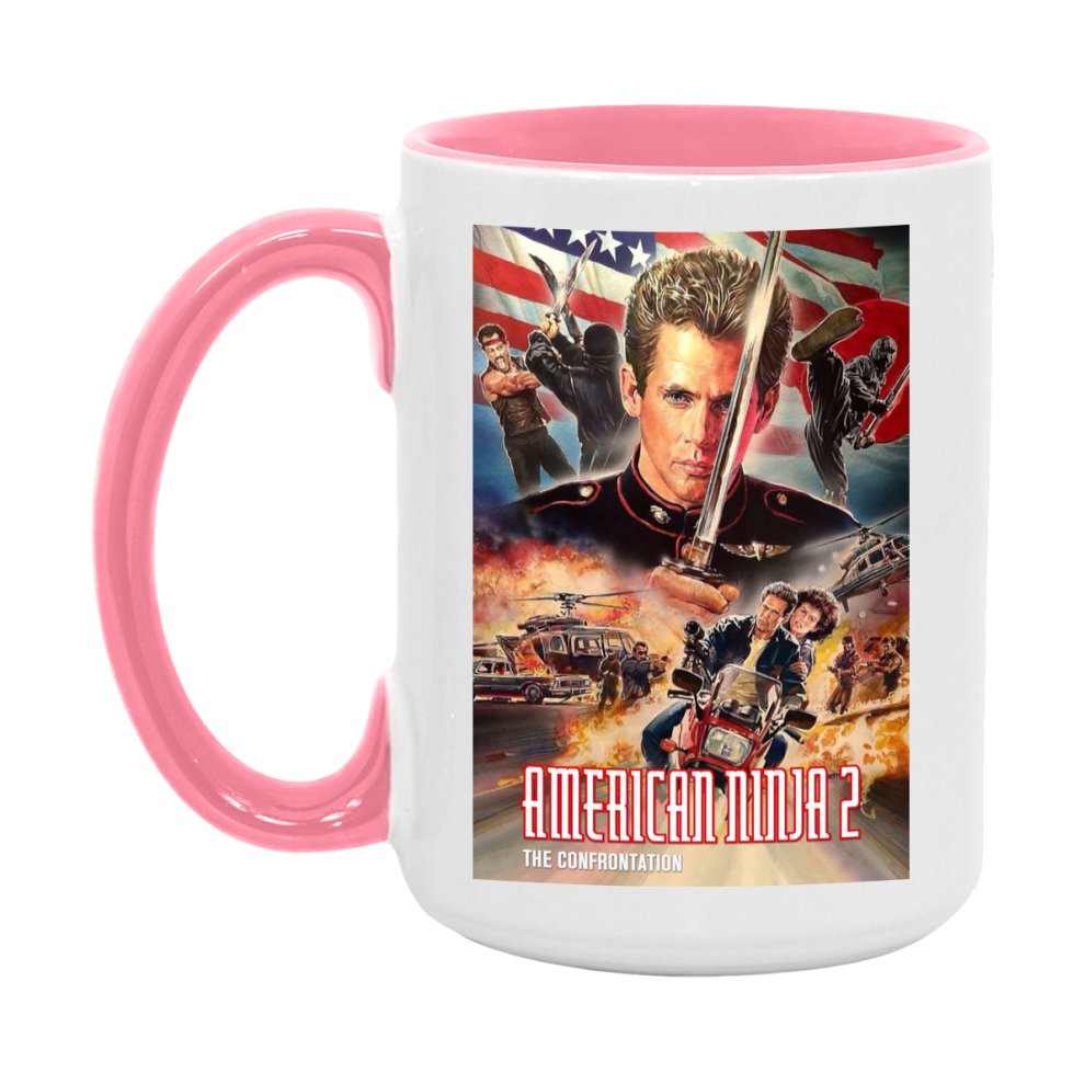 80S Movie Mug American Ninja 2 The Confrontation (1987
