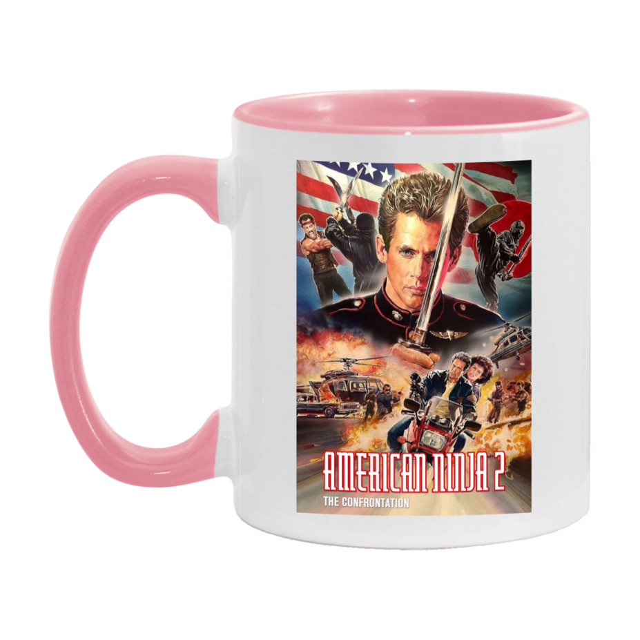 80S Movie Mug American Ninja 2 The Confrontation (1987
