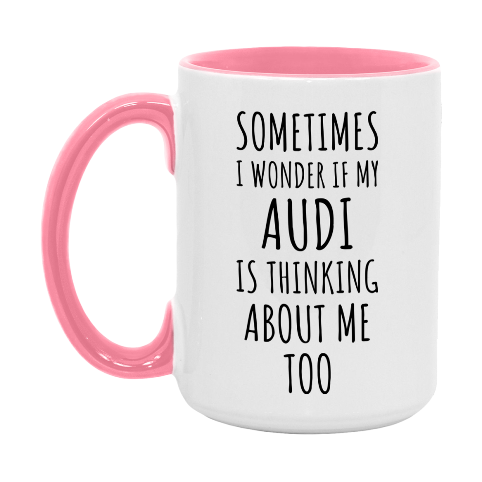Audi Car Lover Mug, Funny Audi Coffee Mug