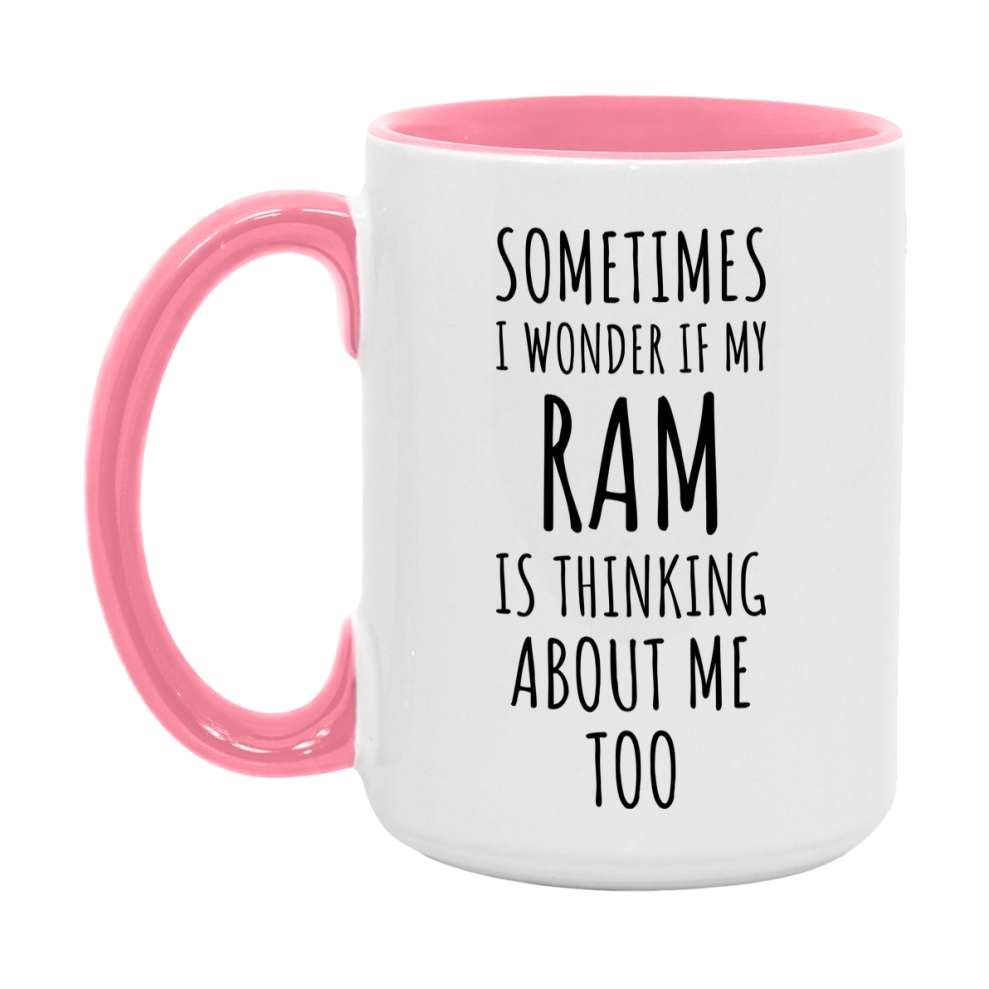 Ram Car Lover Mug, Funny Ram Coffee Mug