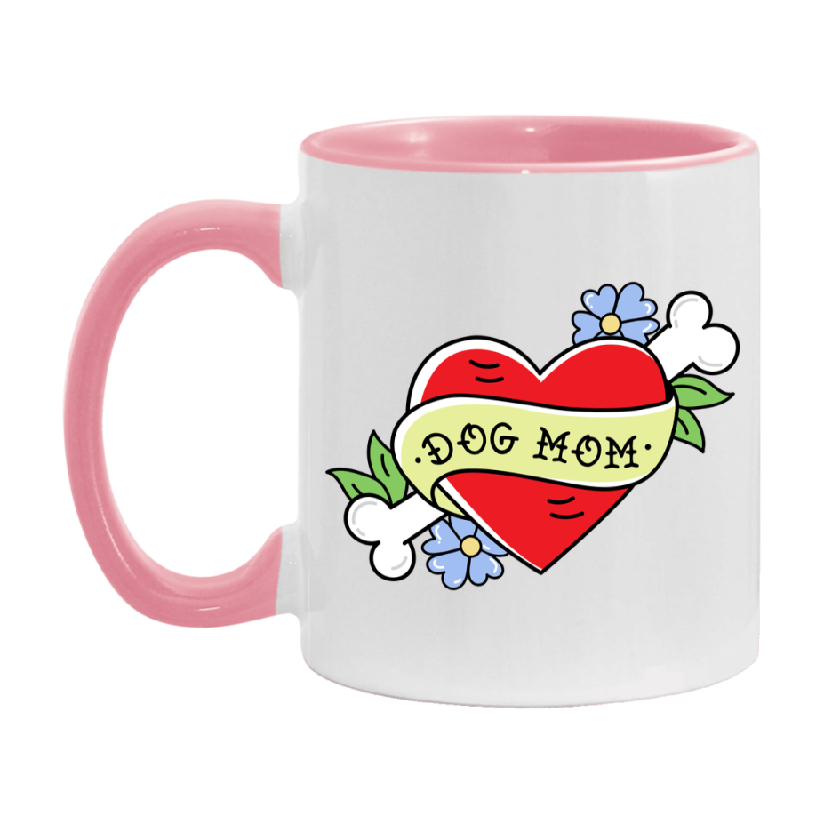 Dog Mom Mug, Mom Coffee Mug Gift For Mother's Day