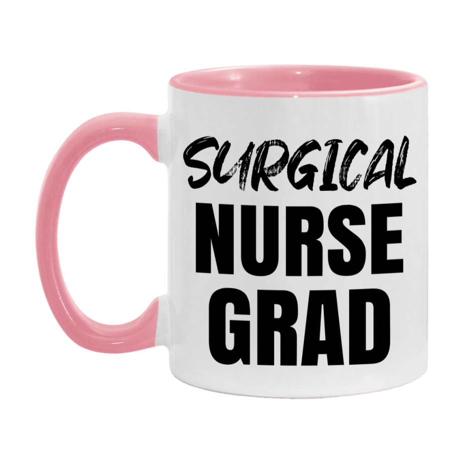 Surgical Nurse Grad Coffee Mug - Ceramic Nursing Graduation Gift