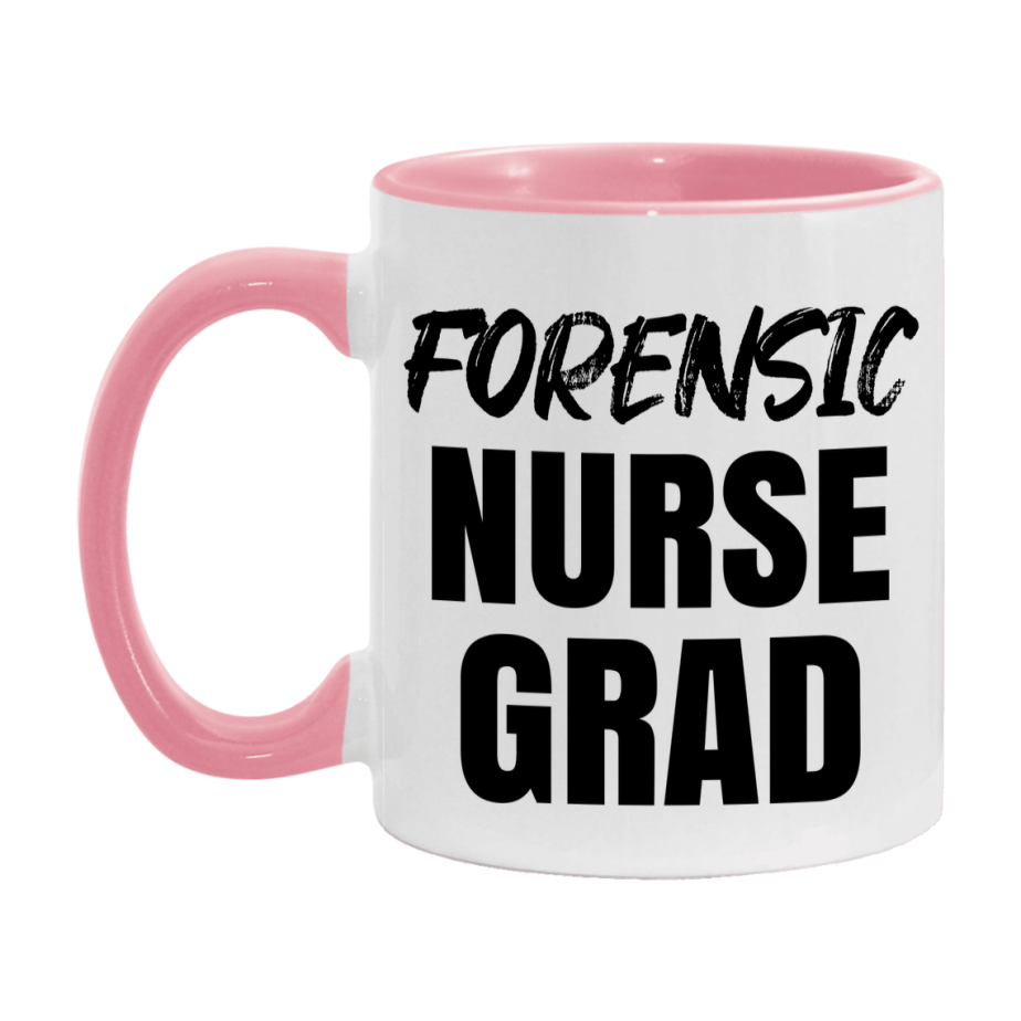 Forensic Nurse Grad Coffee Mug - Ceramic Nursing Graduation Gift