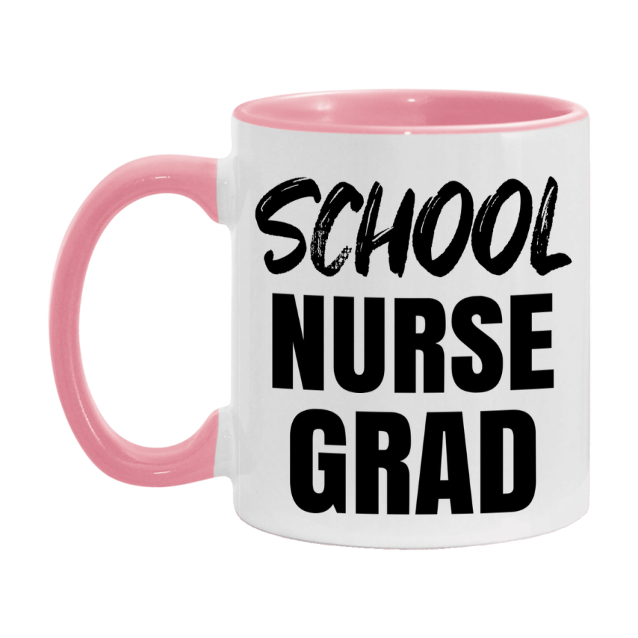School Nurse Grad Coffee Mug - Ceramic Nursing Graduation Gift