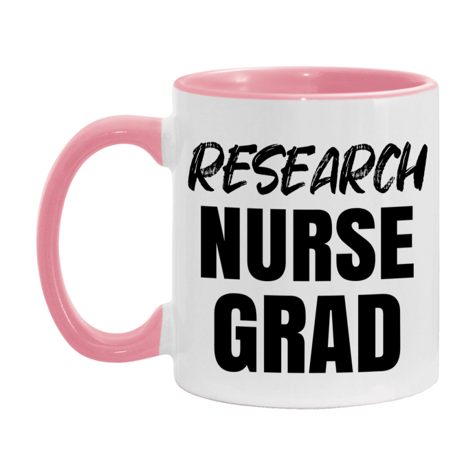 Research Nurse Grad Coffee Mug - Ceramic Nursing Graduation Gift