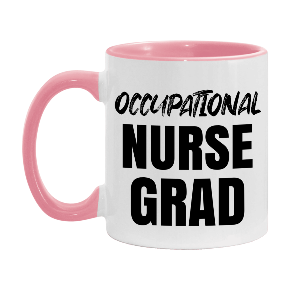 Occupational Nurse Grad Coffee Mug - Ceramic Nursing Graduation Gift