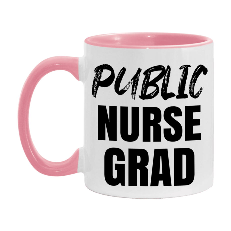 Public Nurse Grad Coffee Mug - Ceramic Nursing Graduation Gift