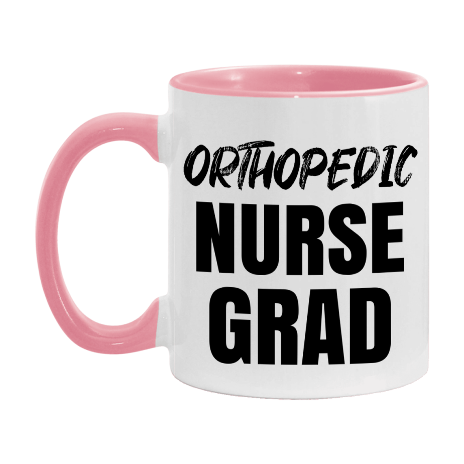 Orthopedic Nurse Grad Coffee Mug - Ceramic Nursing Graduation Gift