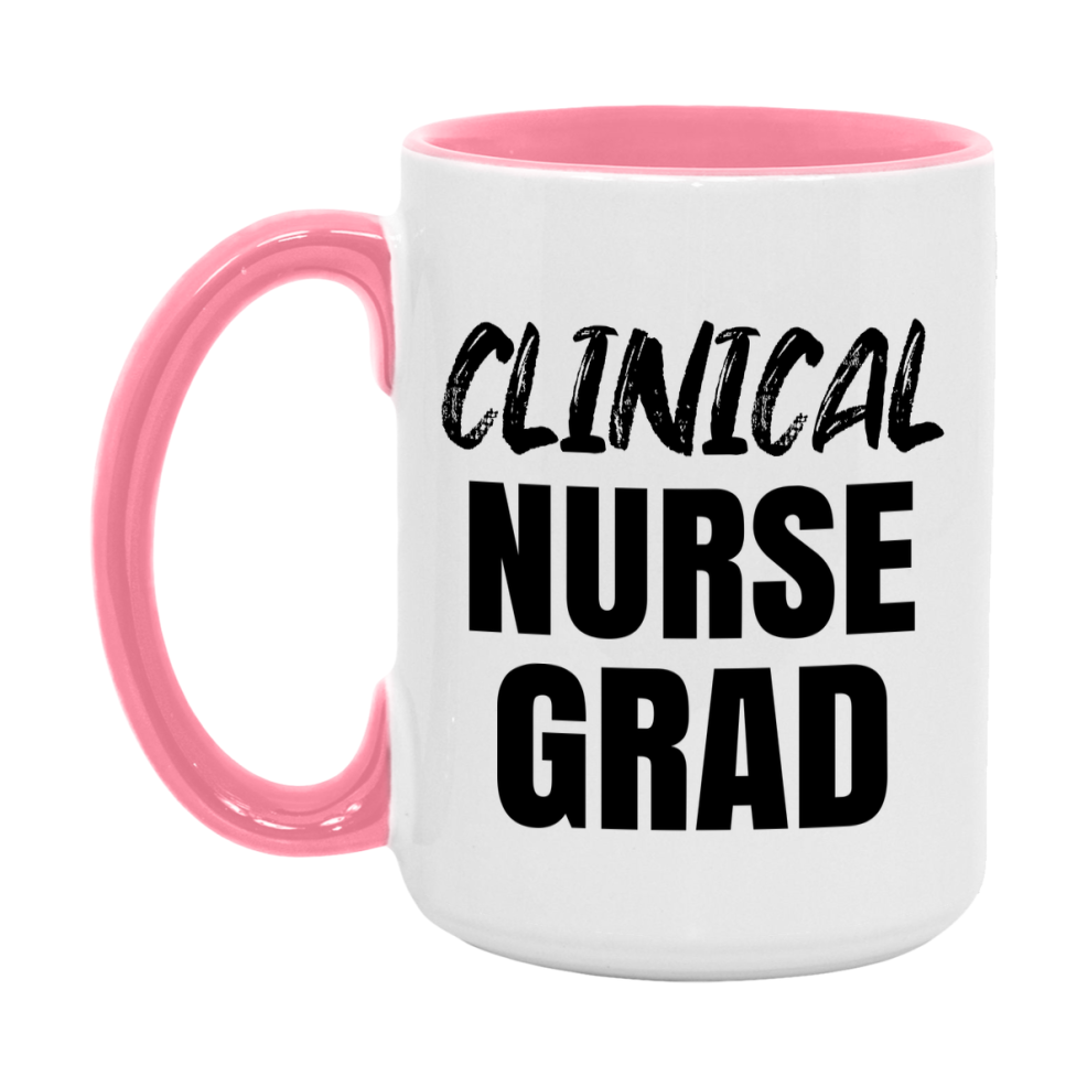 Clinical Nurse Grad Coffee Mug - Ceramic Nursing Graduation Gift