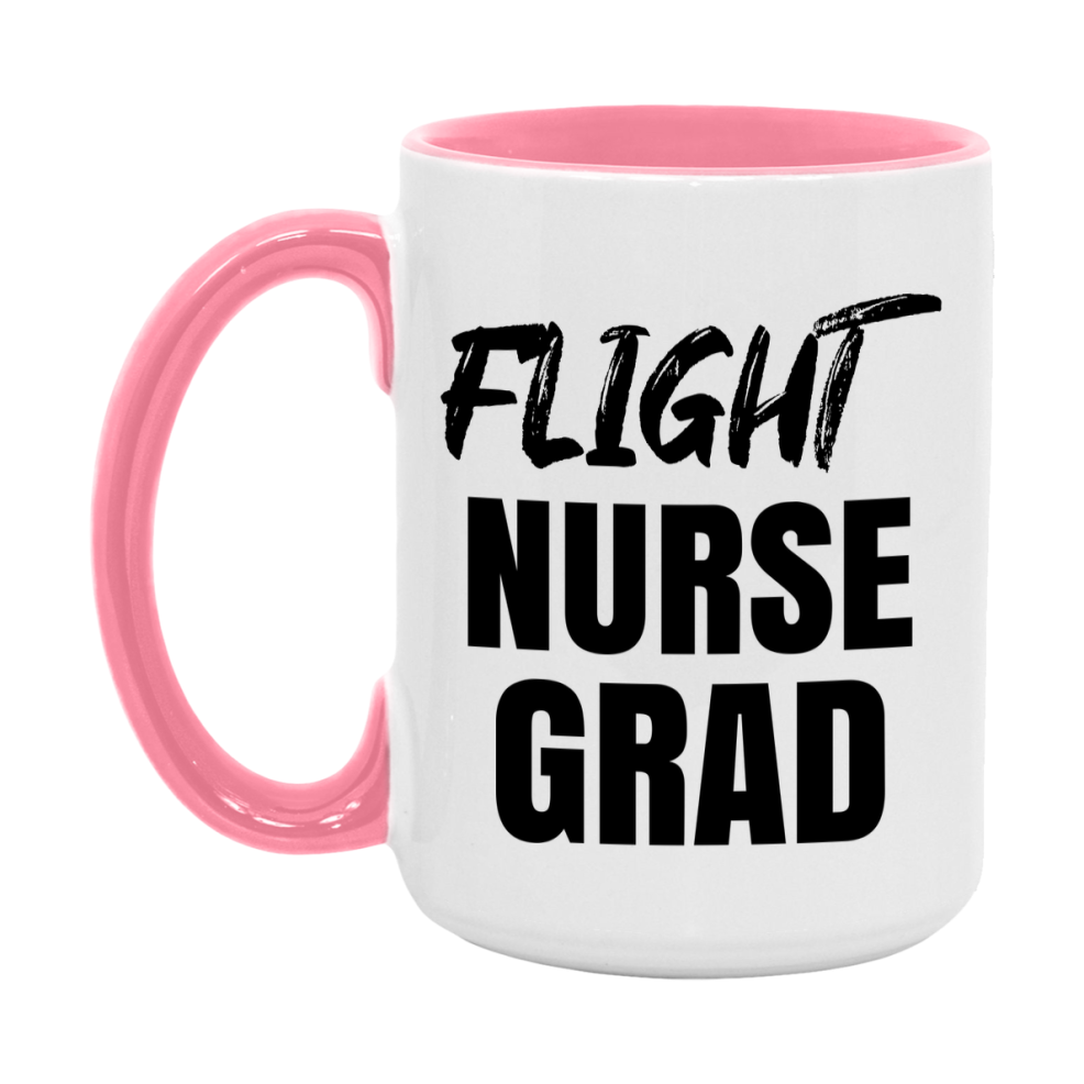 Flight Nurse Grad Coffee Mug - Ceramic Nursing Graduation Gift