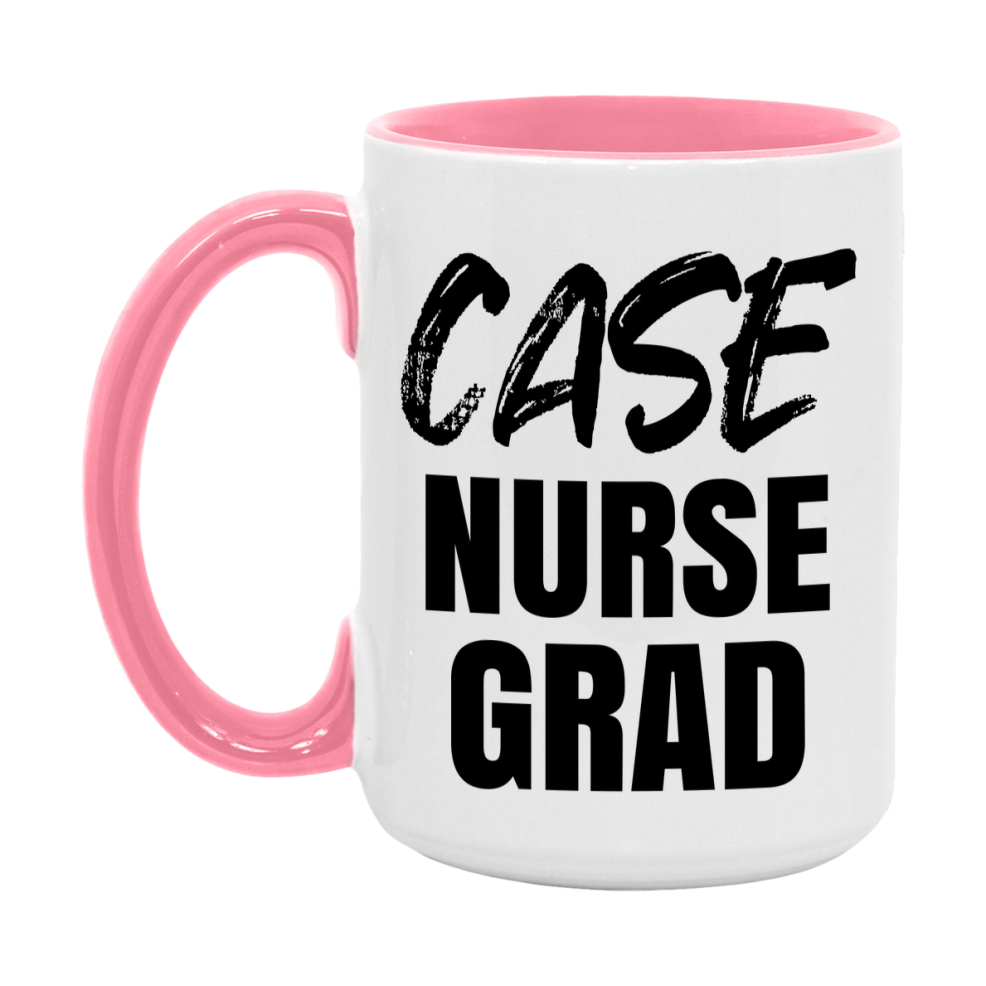 Case Nurse Grad Coffee Mug - Ceramic Nursing Graduation Gift