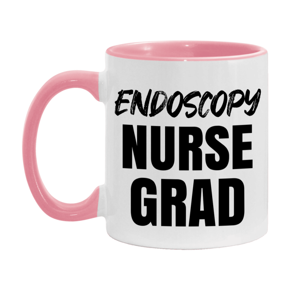 Endoscopy Nurse Grad Coffee Mug - Ceramic Nursing Graduation Gift