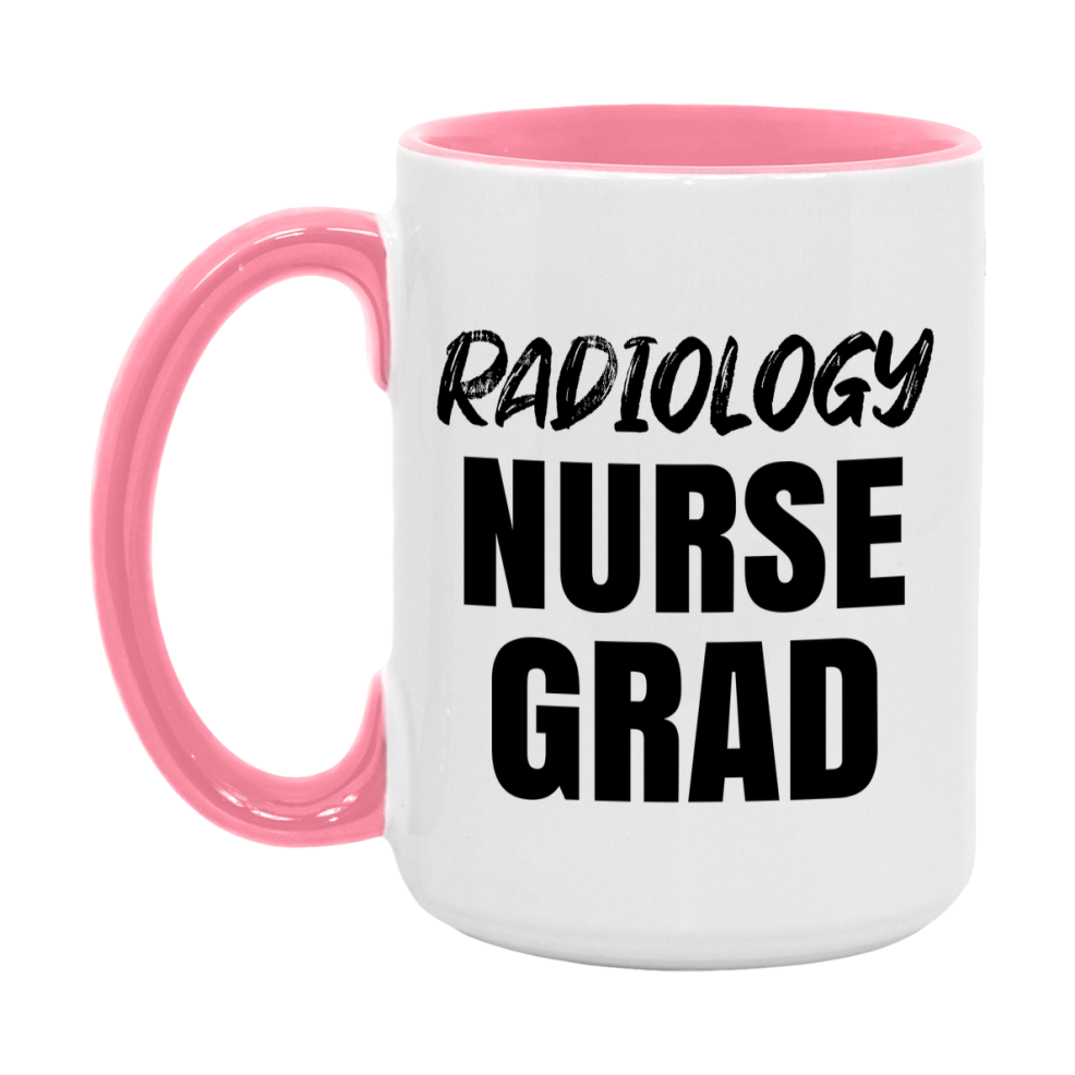 Radiology Nurse Grad Coffee Mug - Ceramic Nursing Graduation Gift