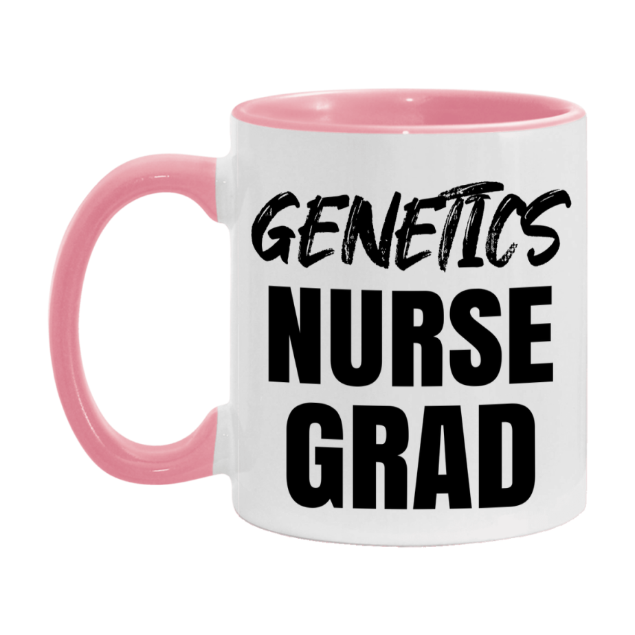 Genetics Nurse Grad Coffee Mug - Ceramic Nursing Graduation Gift